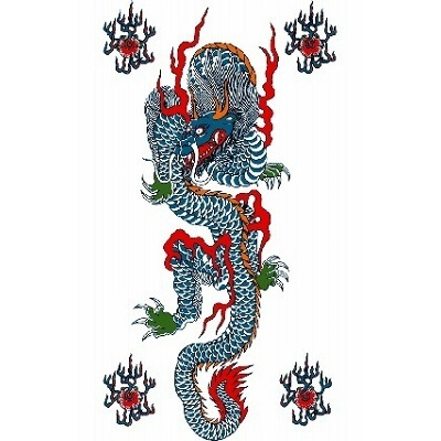 タトゥーシール 青龍
