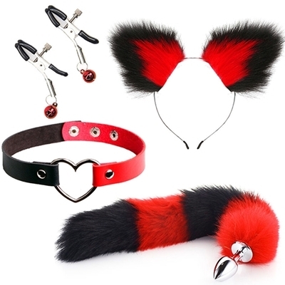 <SM VIP>ネコになるセット (レッド)