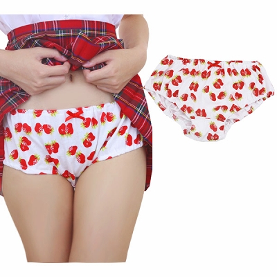 深型いちごパンツ(苺パンツ・ロリいちごパンツ)