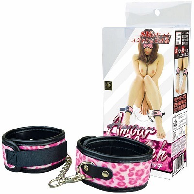 アムールクラッチ (足枷 豹ピンク)