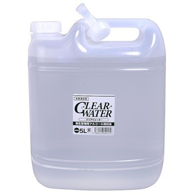 アルコール清拭液 クリアウォーター (5L)