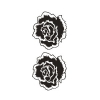 詳細情報■タトゥーシール 黒薔薇